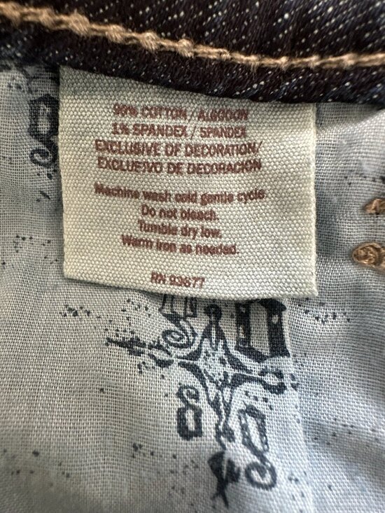 NWT Decree Bootcut Jeans Juniors 13 – Dark Wash Stretch Denim - Picture 4 of 7